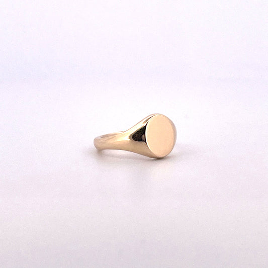 R0870 9ct 10x8mm oval face