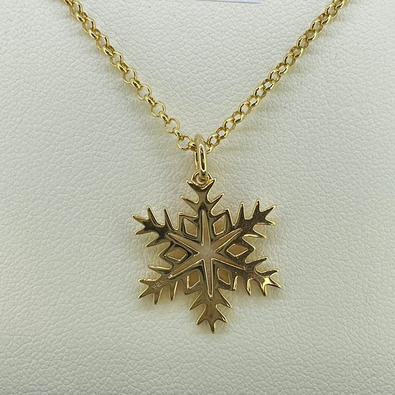 P2401 Gilt Snowflake H4427