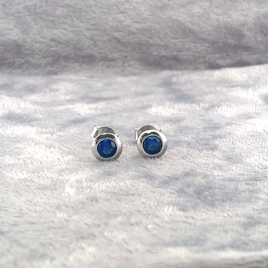 E4170 Silver Blue c.z Rubover