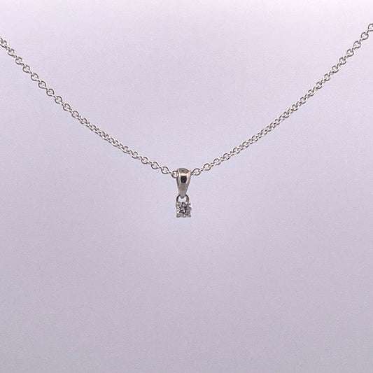 P2851 Silver lab grown Diamond