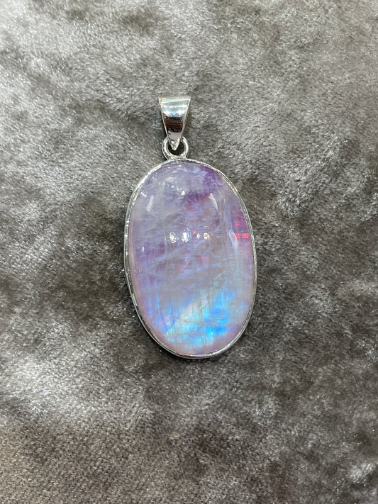 P2841 Silver Pink Moonstone