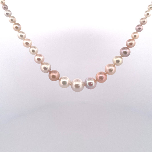 PB395 River Pearls 18" 3-10mm grad fwp NCRPGRAD8-10